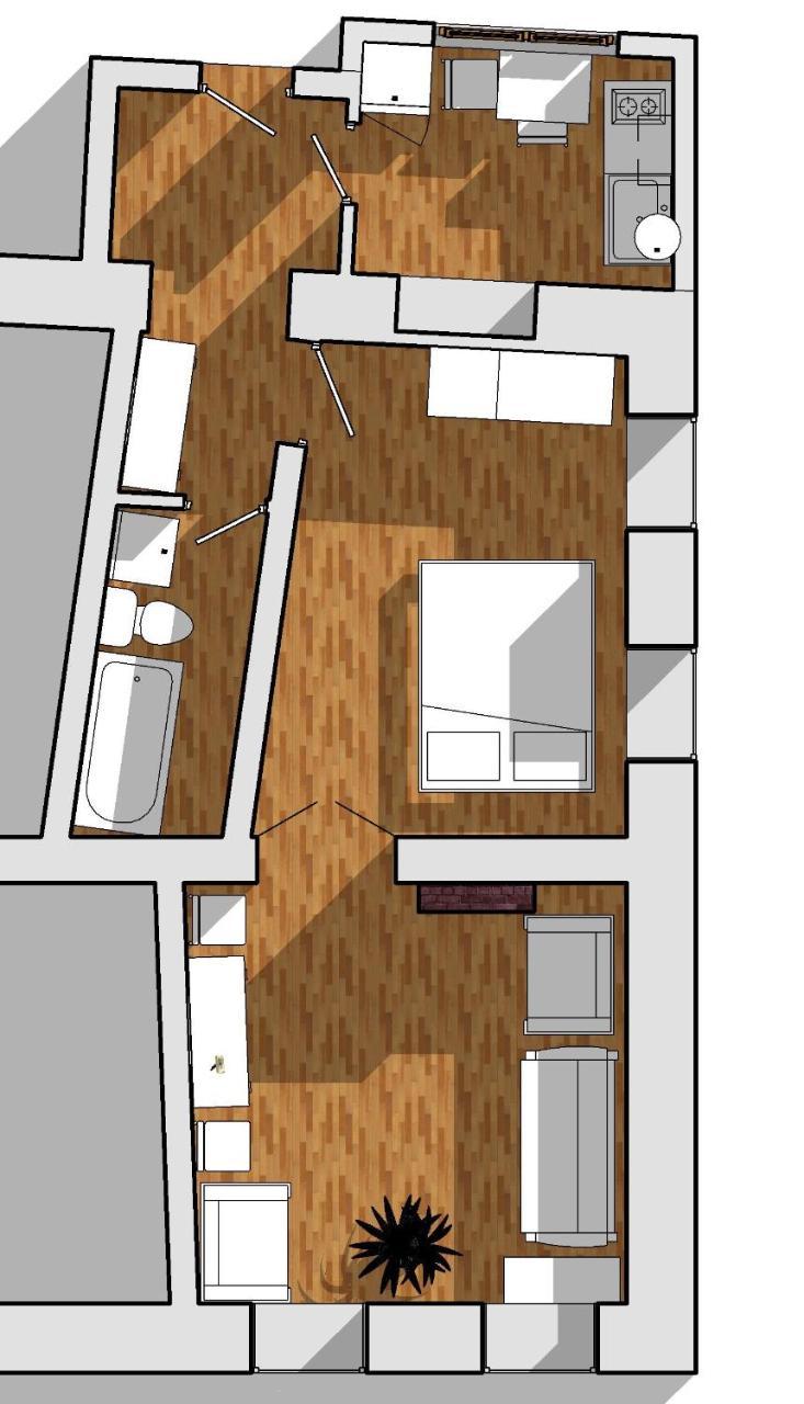 Authentic Apartment In The Centre Chişinău Extérieur photo